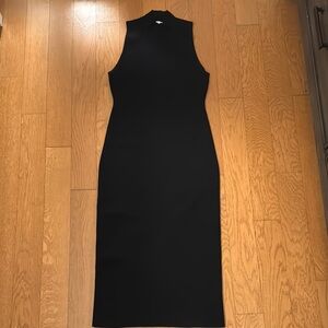 Babaton Knit Black Dress